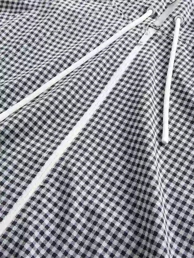 GapFit Tech Gingham Rüzgarlık