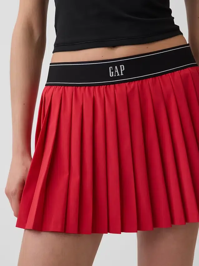 GapFit Tech Pileli Egzersiz Etek-Şortu