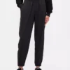 GapFit Tech Yüksek Bel Fermuarlı Paça Jogger Pantolon