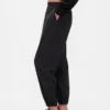 GapFit Tech Yüksek Bel Fermuarlı Paça Jogger Pantolon