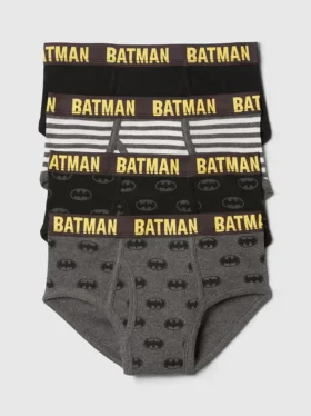 GapKids | Dc Organik Pamuklu Batman Slip (4'lü Paket)
