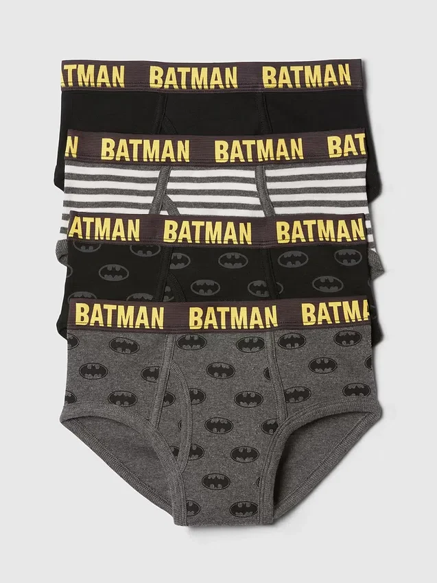 GapKids | Dc Organik Pamuklu Batman Slip (4'lü Paket)
