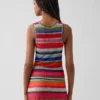 Gapstudio Happy Stripe Şeffaf Tank Top