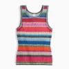 Gapstudio Happy Stripe Şeffaf Tank Top