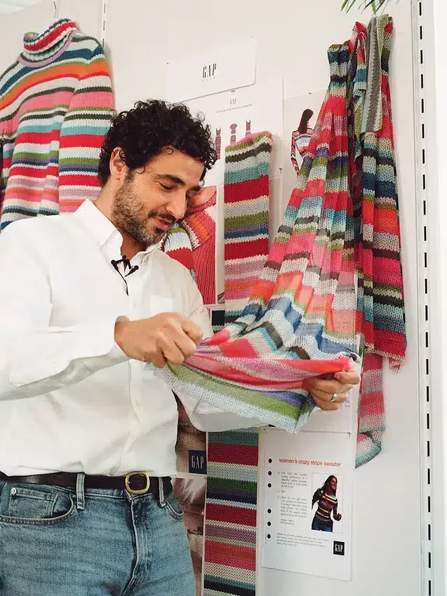 Gapstudio Happy Stripe Şeffaf Maxi Etek