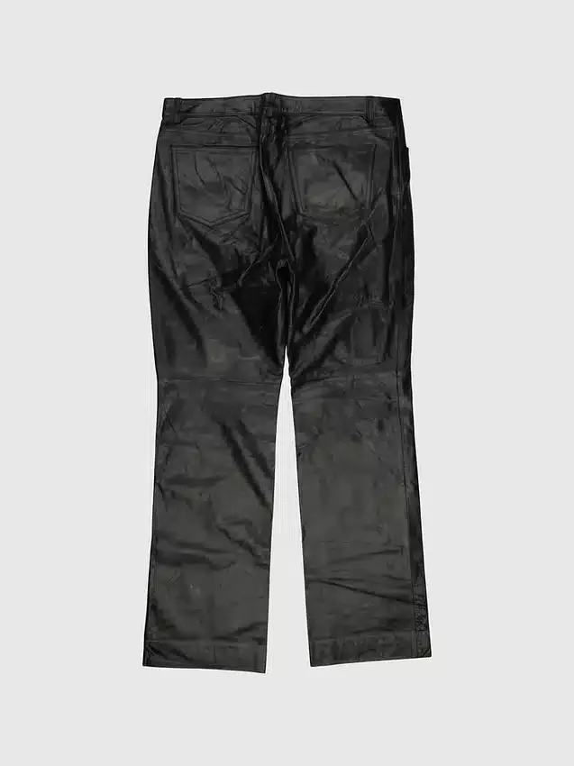 Gapvintage Kadın 90'lar Deri Pantolonlar - 16