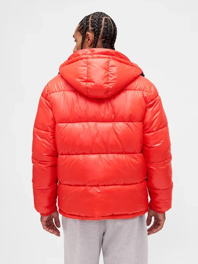Geri Dönüştürülmüş Ağır Puffer Ceket