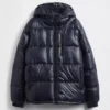 Geri Dönüştürülmüş Ağır Puffer Ceket