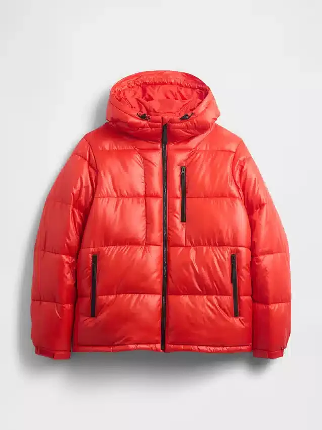 Geri Dönüştürülmüş Ağır Puffer Ceket