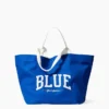Get Blue Kanvas Tote Çanta
