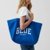 Get Blue Kanvas Tote Çanta