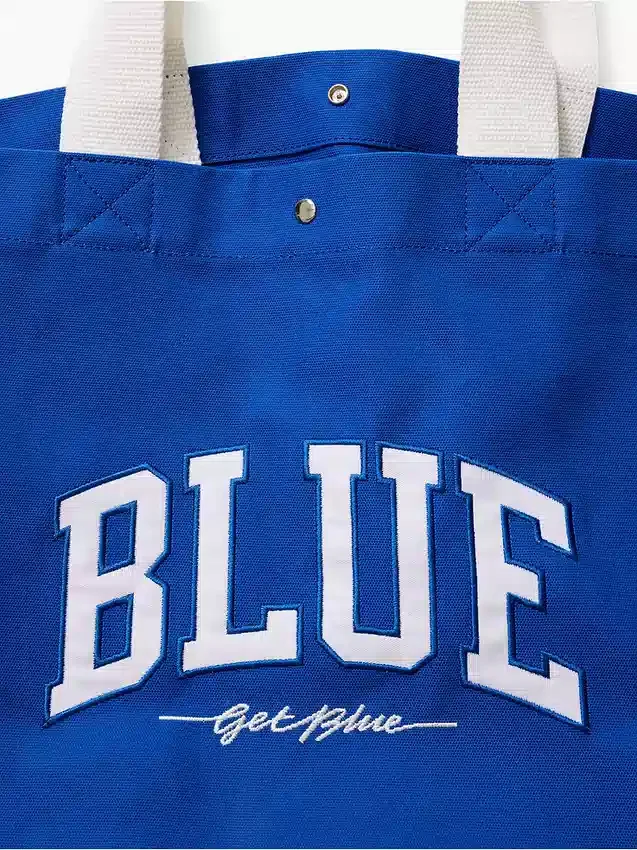 Get Blue Kanvas Tote Çanta