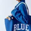 Get Blue Kanvas Tote Çanta