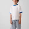 Get Blue Çocuk Gevşek Kesim Logo Tişört