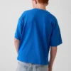 Get Blue Çocuk Gevşek Kesim Logo Tişört
