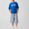 Get Blue Çocuk Gevşek Kesim Logo Tişört