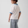 Get Blue Çocuk Gevşek Kesim Logo Tişört