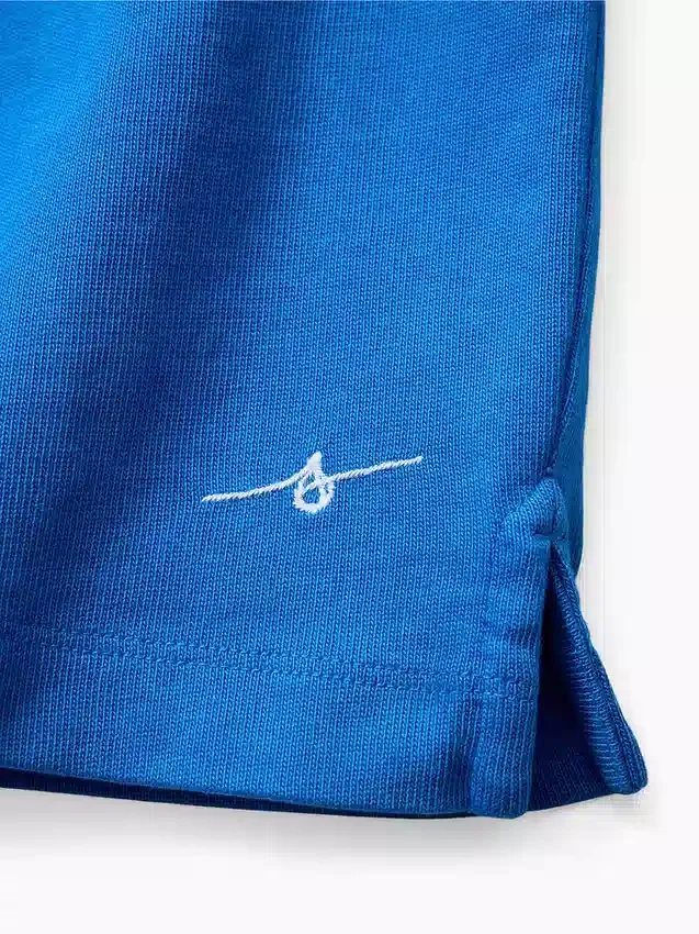 Get Blue Çocuk Gevşek Kesim Logo Tişört