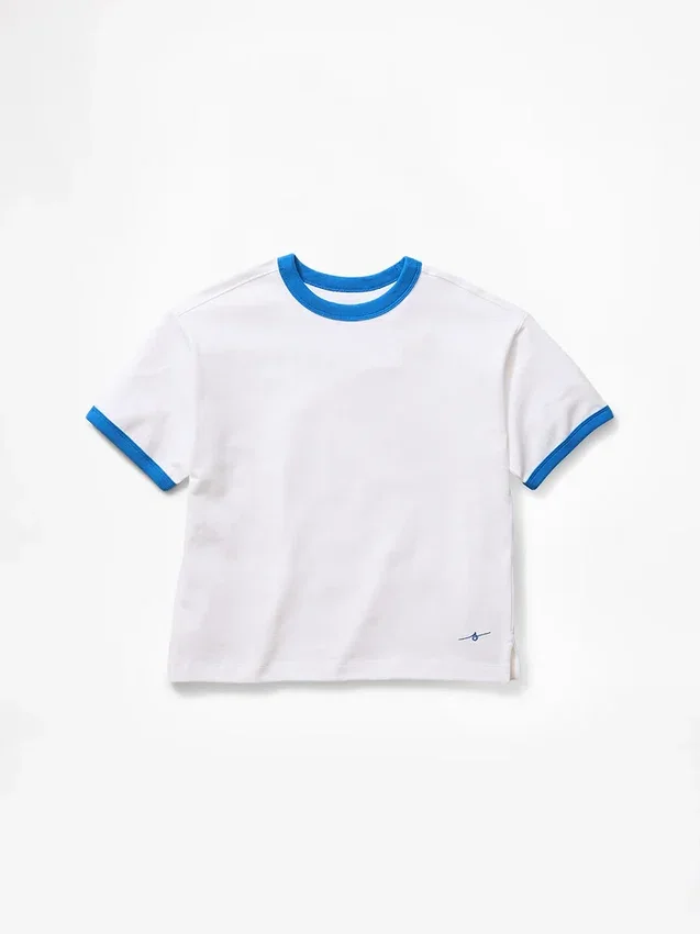 Get Blue Çocuk Gevşek Kesim Logo Tişört