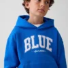 Get Blue Çocuk Vintagesoft Gevşek Kesim Kapüşonlu Sweatshirt