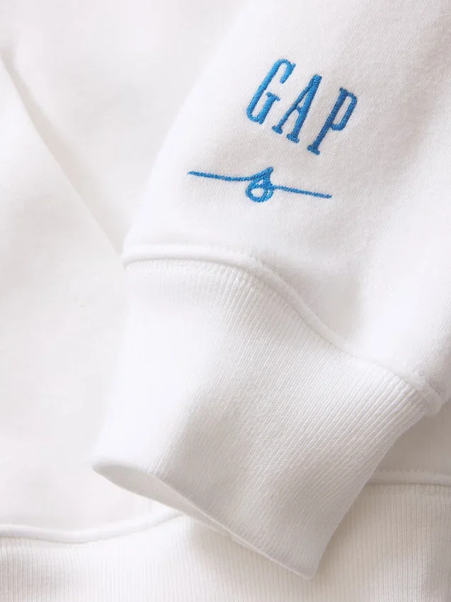 Get Blue Çocuk Vintagesoft Gevşek Kesim Kapüşonlu Sweatshirt