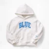 Get Blue Çocuk Vintagesoft Gevşek Kesim Kapüşonlu Sweatshirt