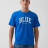 Get Blue Rahat Kesim Logolu Tişört
