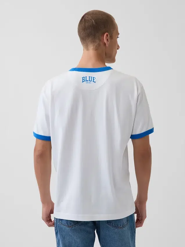 Get Blue Rahat Kesim Logolu Tişört