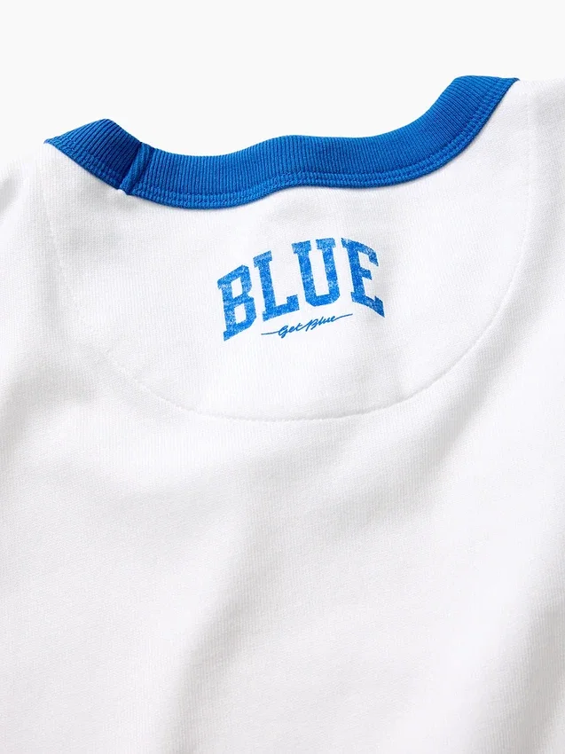 Get Blue Rahat Kesim Logolu Tişört