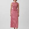 Gingham Maxi Etek