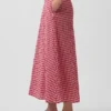 Gingham Maxi Etek