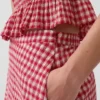 Gingham Maxi Etek