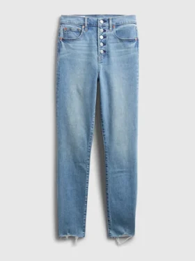 Gizli Düzleştirici Cepli Yüksek Bel Gerçek Skinny Jean'ler