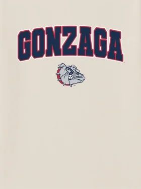 Gonzaga Üniversitesi Arch Logo Koyu Renkli Grafik Tişört