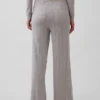 Hafif CashSoft Pointelle Kalp Desenli Pijama Pantolonları