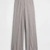 Hafif CashSoft Pointelle Kalp Desenli Pijama Pantolonları