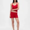 Hafif CashSoft Pointelle Kalp Desenli Pijama Tank Top