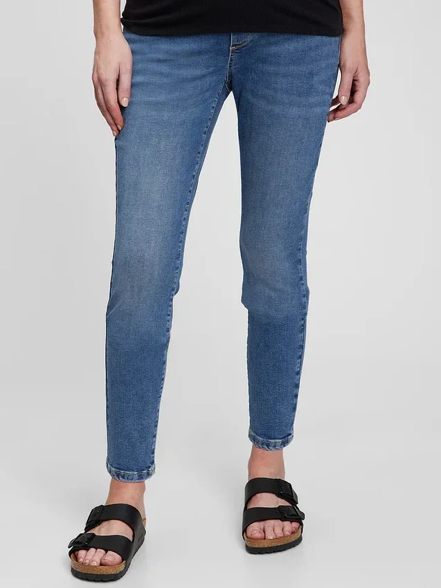 Hamile Giyim Full Panel Gerçek Skinny Jean'ler