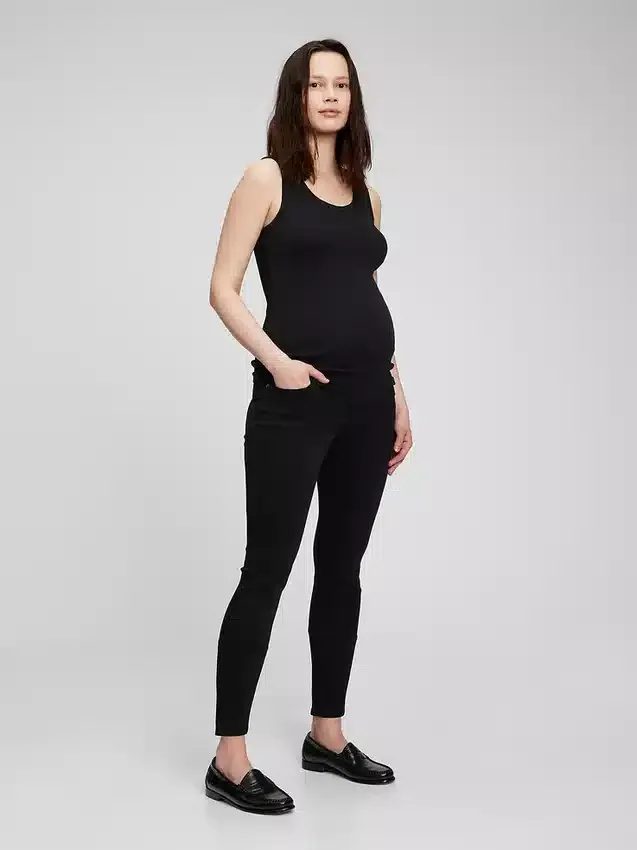 Hamile Giyim Full Panel Gerçek Skinny Jean'ler