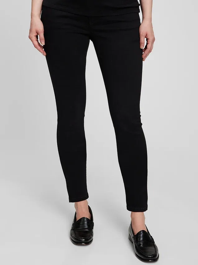 Hamile Giyim Full Panel Gerçek Skinny Jean'ler