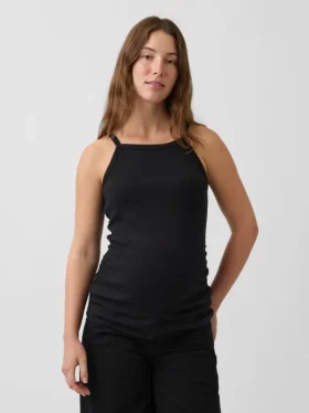 Hamile Giyim Modern Önlüklü Tank Top