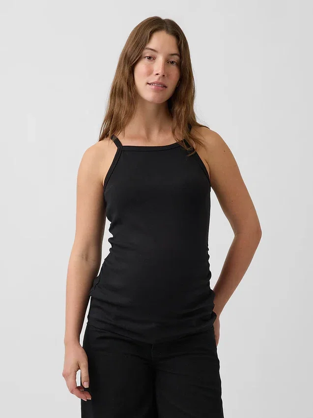 Hamile Giyim Modern Önlüklü Tank Top