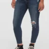 Hamile Giyim İç Panelli Skinny Ayak Bileği Jean'leri