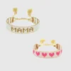 Hart Mini and Me Altın Mama ve Pembe Kalpler