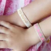 Hart Mini and Me Altın Mama ve Pembe Kalpler