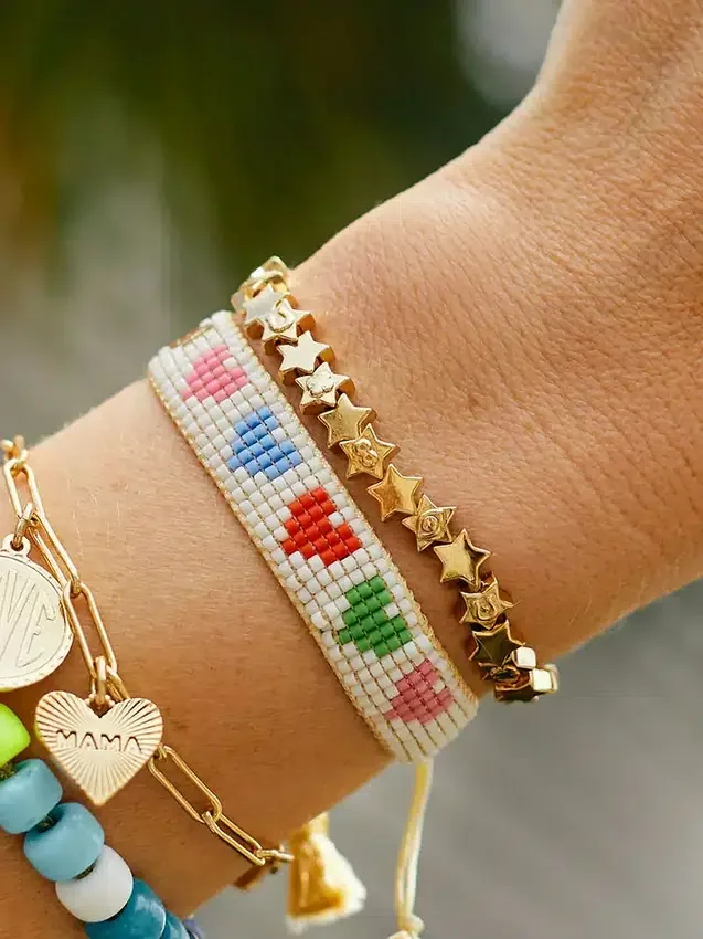Hart Rainbow Hearts Bileklik