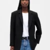 Çift Yönlü Esnek Oversized Blazer