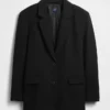 Çift Yönlü Esnek Oversized Blazer