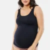 Ingrid and Isabel Basics Dikişsiz Karın Destekli Hamile Giyim Cami 2'li Paket