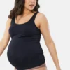 Ingrid and Isabel Basics Dikişsiz Karın Destekli Hamile Giyim Cami 2'li Paket